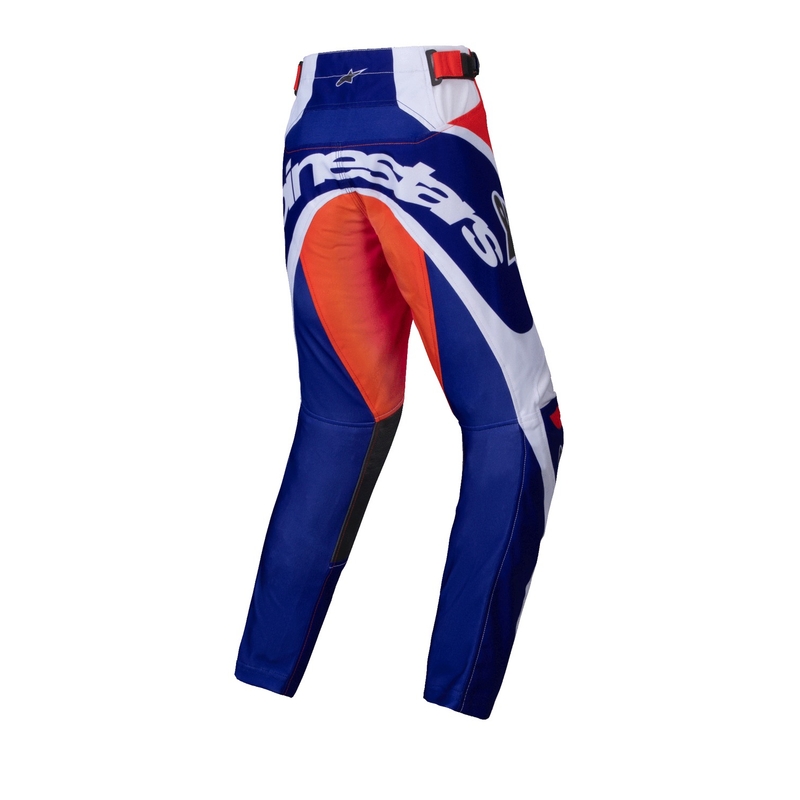 Dětské motokrosové kalhoty Alpinestars Racer Wurx multicolor-bílé