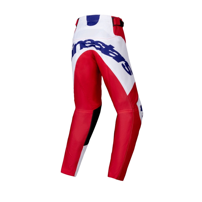 Dětské motokrosové kalhoty Alpinestars Racer Veil červeno-bílé