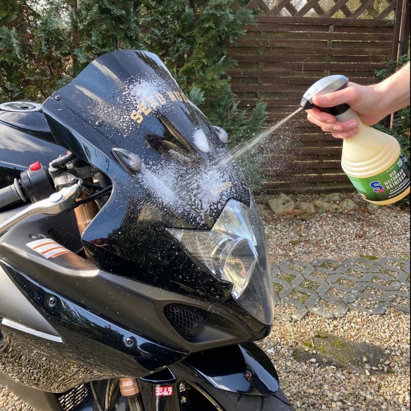 BIO čistič motocyklu S100 Bio Moto Wash 750 ml