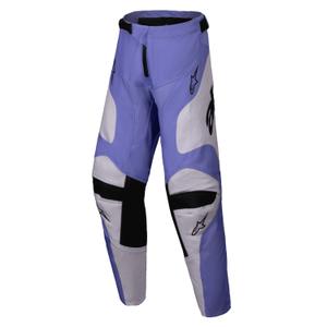 Dětské motokrosové kalhoty Alpinestars Racer Veil fialovo-černé