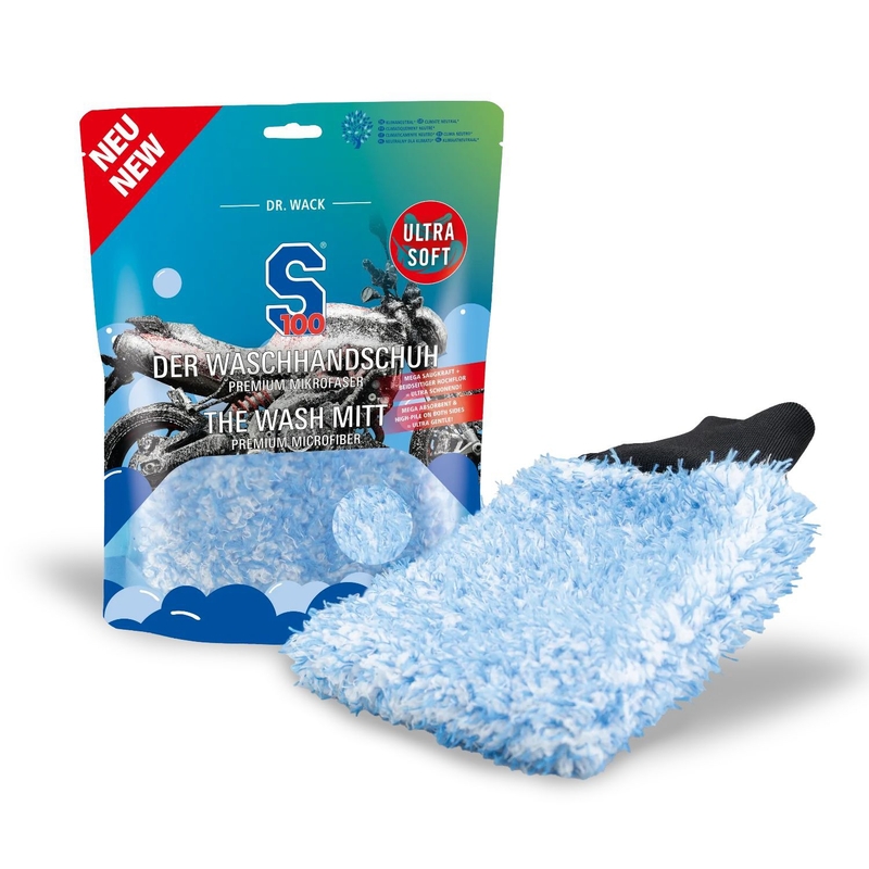 Mycí rukavice z mikrovlákna S100 Wash mitt