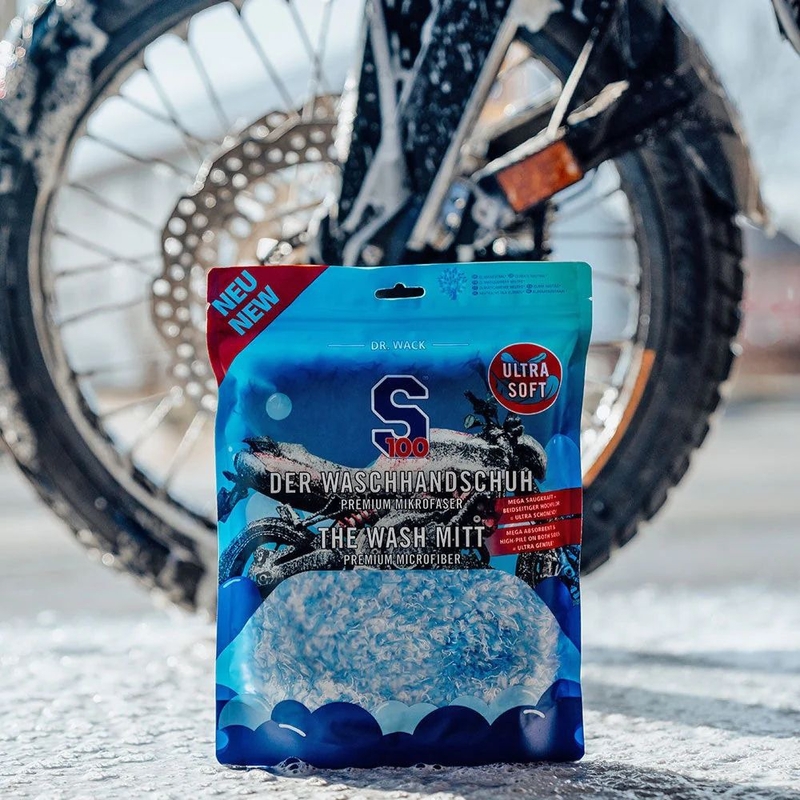 Mycí rukavice z mikrovlákna S100 Wash mitt
