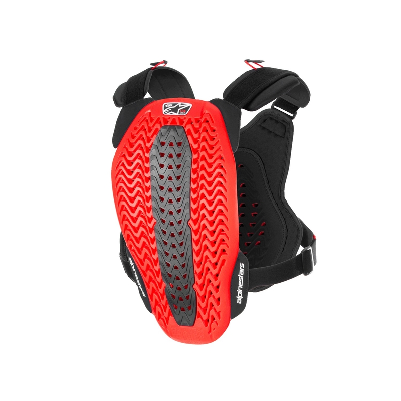 Chránič hrudi Alpinestars A-5 Plasma černo-červeno-bílý