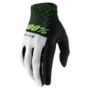 Motokrosové rukavice 100% Celium fluo žluté