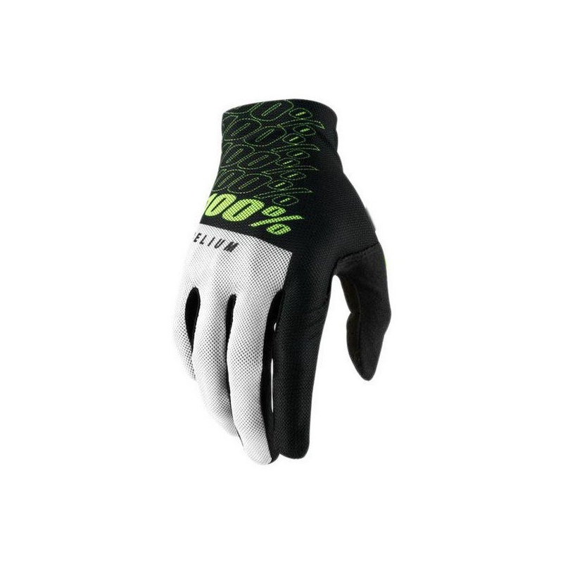 Motokrosové rukavice 100% Celium fluo žluté