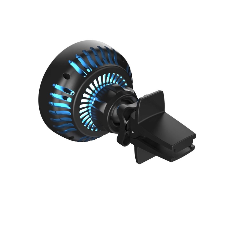 Držák s bezdrátovým nabíjením a aktivním chlazením FIXED MagCool s uchycením MagSafe černý 15W