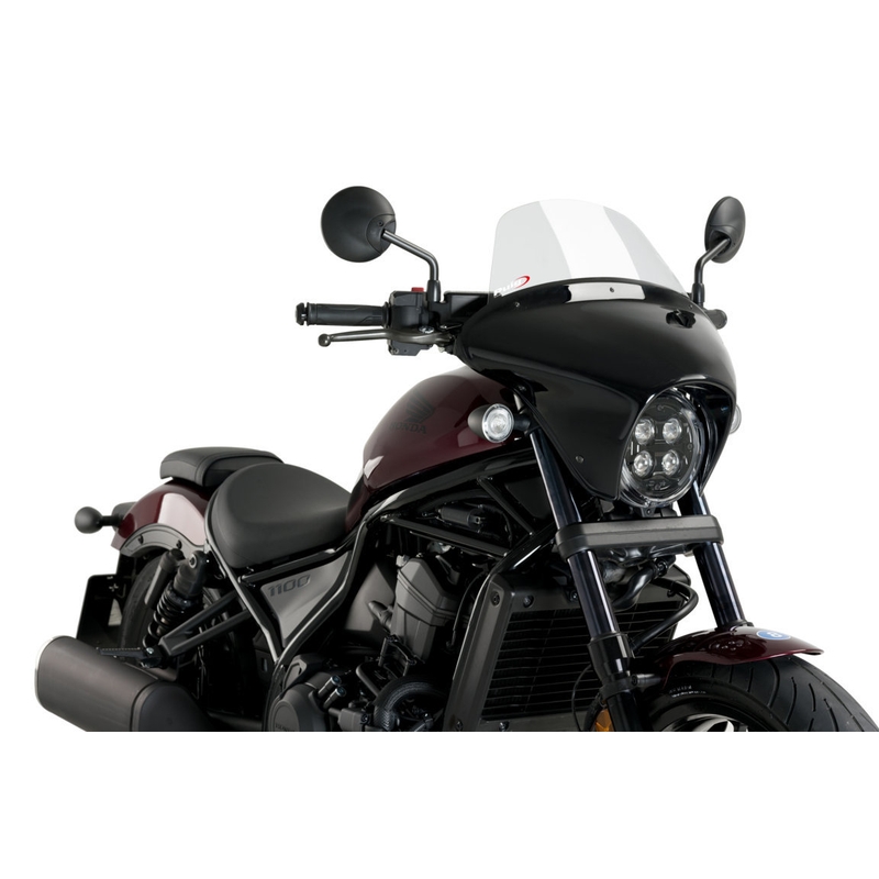 Plexi štít PUIG BATWING SML TOURING průhledná pro HONDA CMX 1100 Rebel 2021-2024