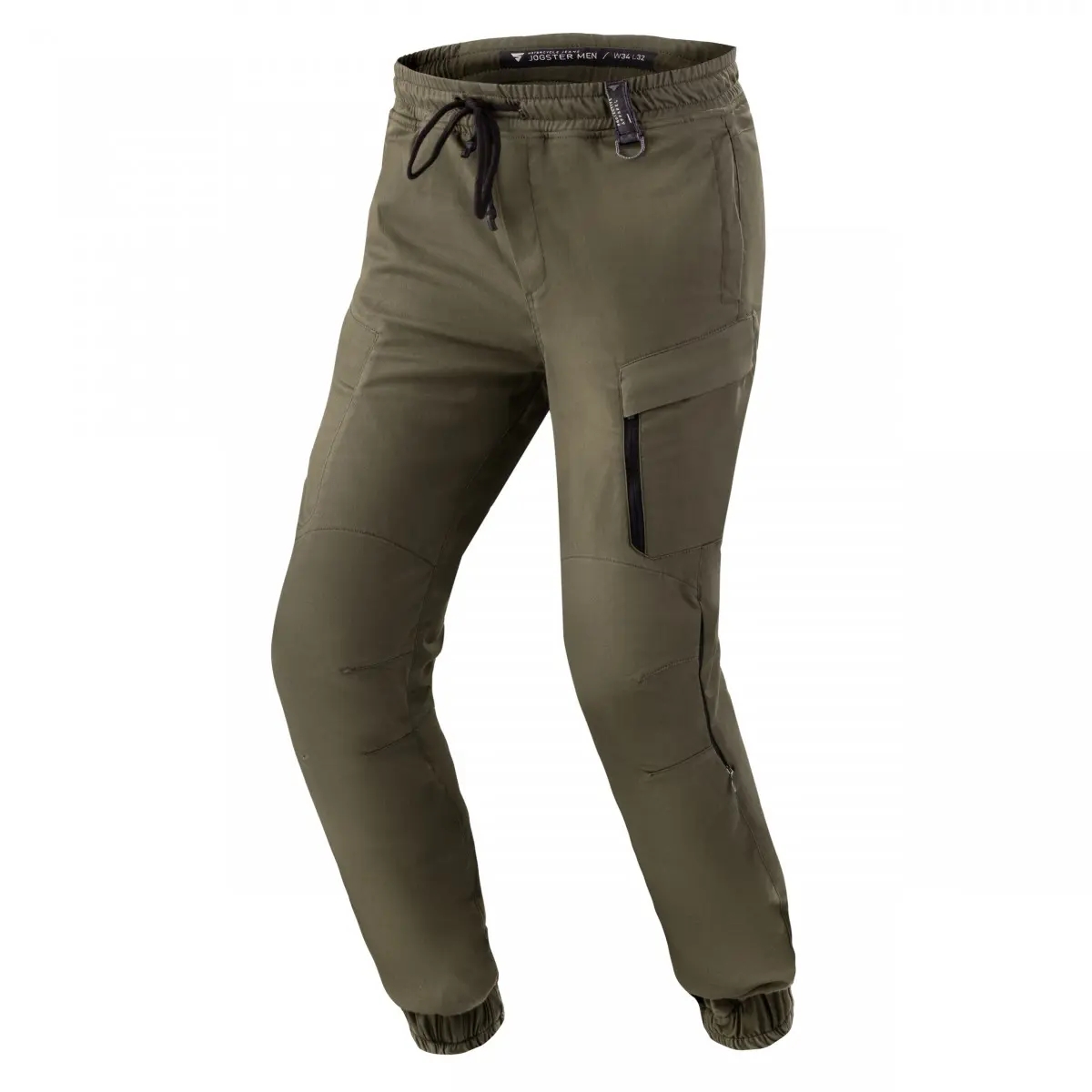 Kalhoty na motorku Shima Joggster khaki Velikost: 30
