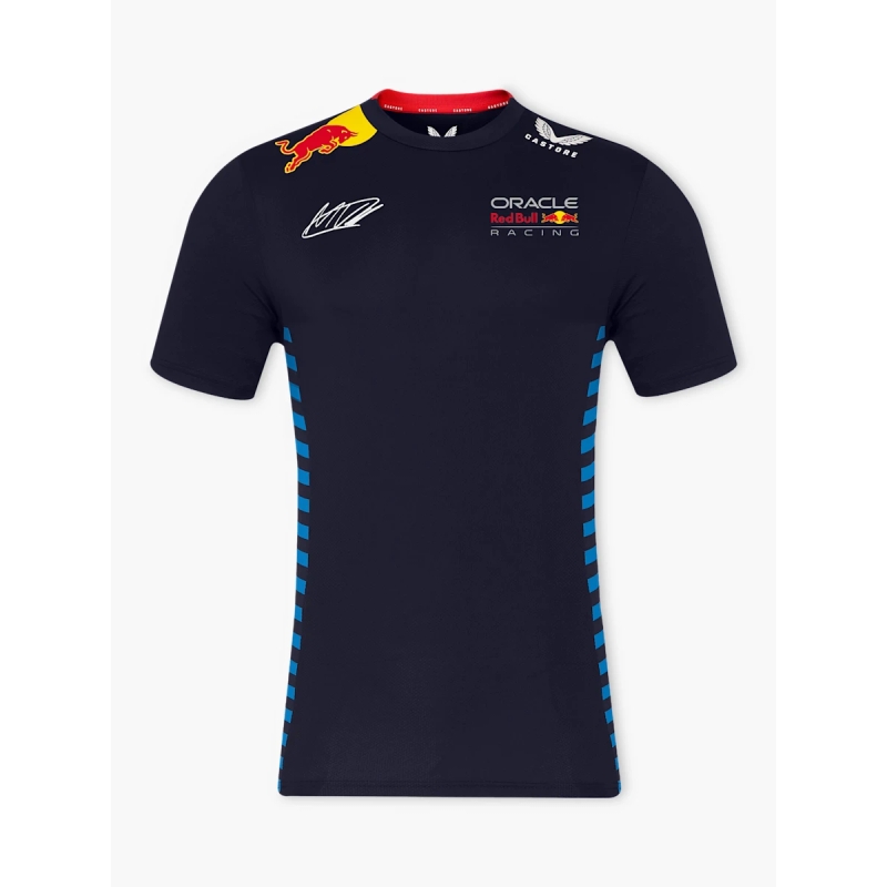 Tričko Red Bull Racing F1 Max Verstappen tmavě modré