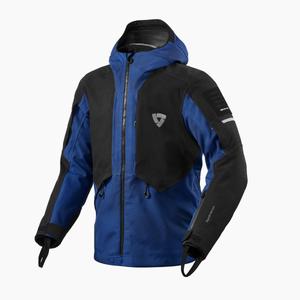 Bunda na motorku Revit Tectonic H2O černo-modrá