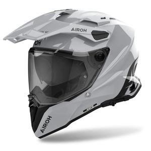 Enduro helma Airoh Commander 2 Color 2024 lesklá šedá