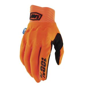 Motokrosové rukavice 100% Cognito Smart Shock fluo oranžové
