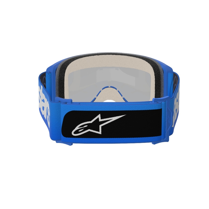 Motokrosové brýle Alpinestars Vision 5 Blaze modré se zrcadlovým modrým zorníkem