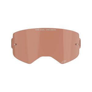 Plexi pro brýle Alpinestars Supertech oranžovo-hnědo-afterburn