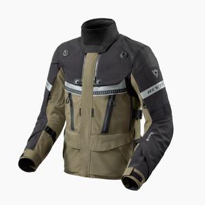 Bunda na motorku Revit Dominator 3 GTX černo-zelená