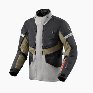 Bunda na motorku Revit Neptune 3 GTX černo-zelená