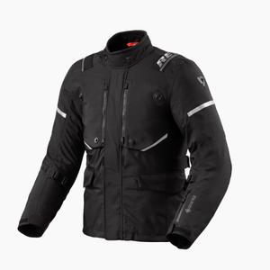 Bunda na motorku Revit Vertical GTX černo-stříbrná