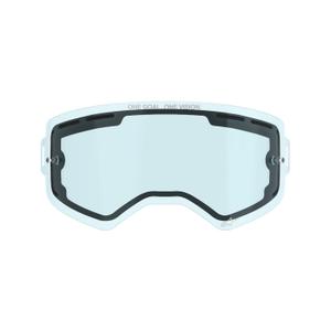 Plexi pro brýle Alpinestars Supertech dvojité antifog modré