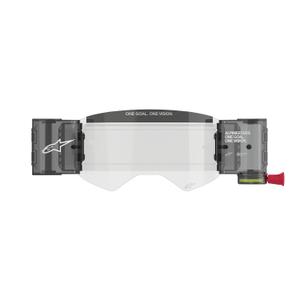 Náhradní sada Alpinestars Roll-Off Wide Vision k brýlím Supertech čiré plexi s čepy pro strhávací slídy