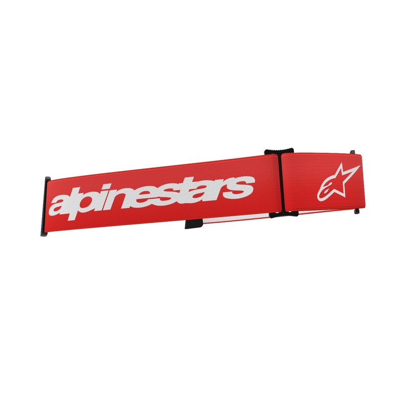 Popruh pro brýle Alpinestars Supertech/Vision 8 červeno-bílý