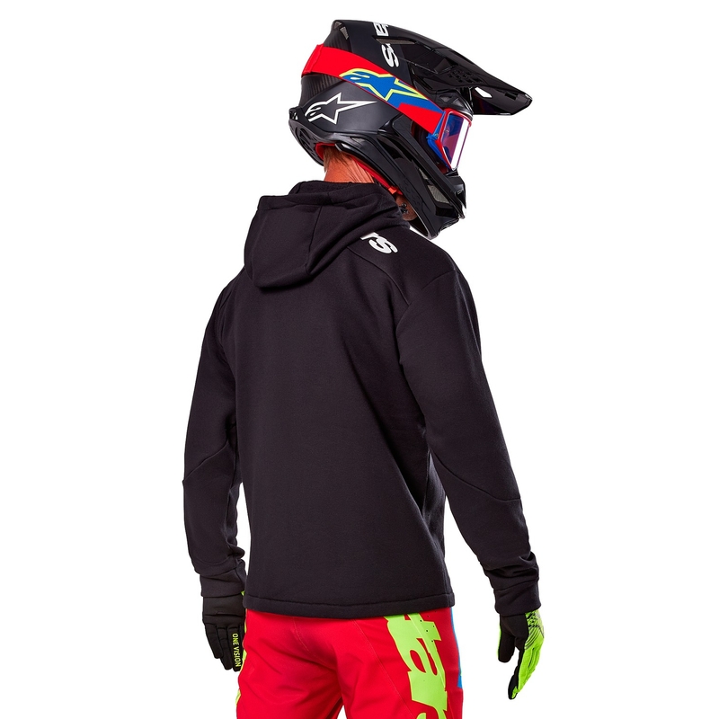 Mikina Alpinestars Racer MX Fleece černá