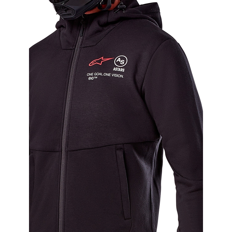 Mikina Alpinestars Racer MX Fleece černá