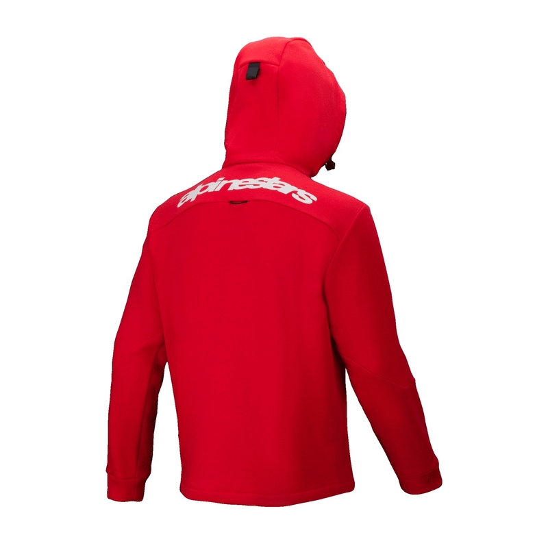 Mikina Alpinestars Racer MX Fleece červená