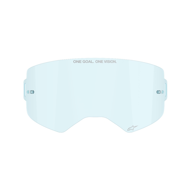 Plexi pro brýle Alpinestars Supertech modré