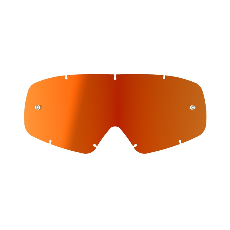 Dětské plexi pro brýle Alpinestars Vision Youth zrcadlově červené