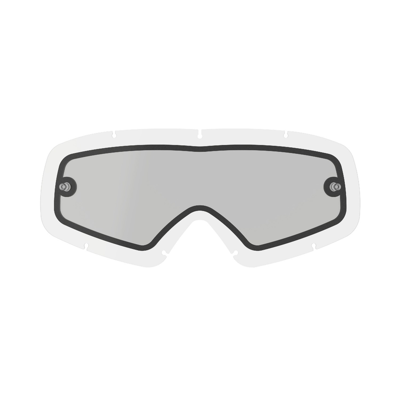 Dětské plexi pro brýle Alpinestars Vision Youth dvojité antifog čiré