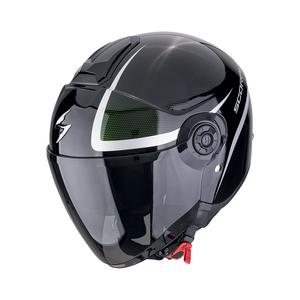 Otevřená helma na motorku Scorpion EXO-CITY II INTERCITY černá chameleon