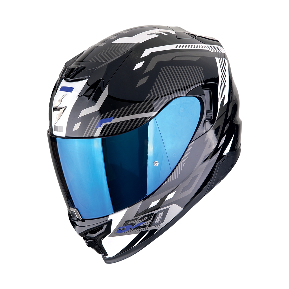 Integrální helma na motorku Scorpion EXO-520 EVO AIR RANKA černo-bílo-modrá Velikost: 2XL
