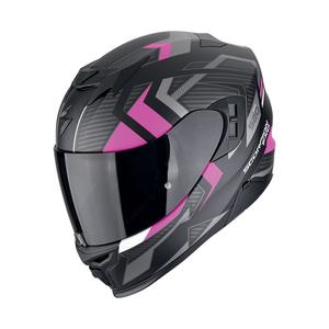 Integrální helma na motorku Scorpion EXO-520 EVO AIR SENSUS matná černo-růžová