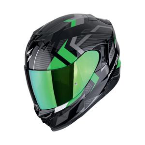 Integrální helma na motorku Scorpion EXO-520 EVO AIR SENSUS černo-zelená