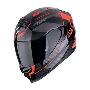 Integrální helma na motorku Scorpion EXO-520 EVO AIR LENA černo-červená