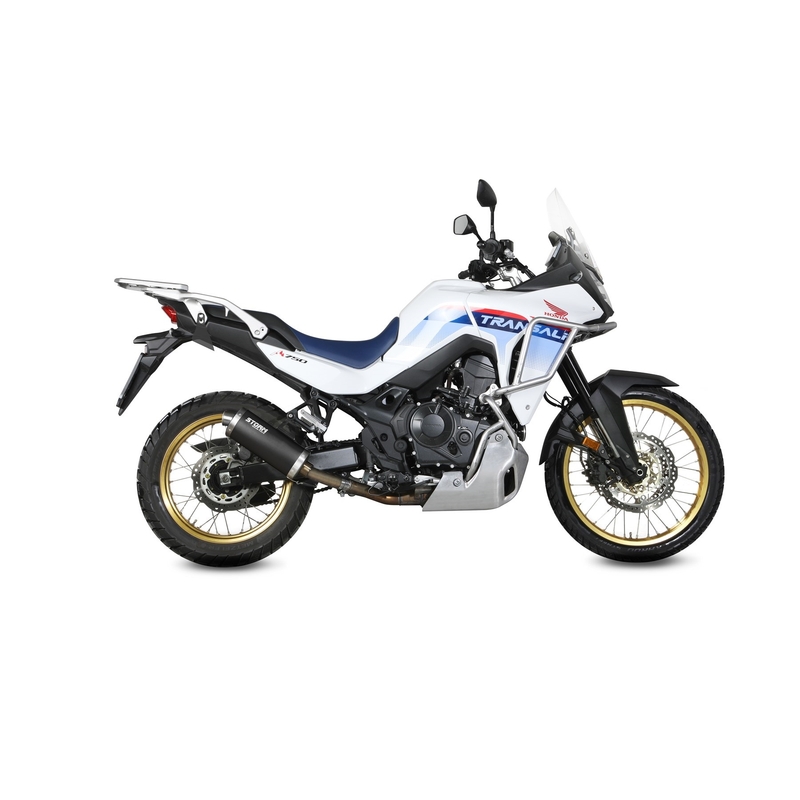 Koncovka výfuku STORM OVAL černá