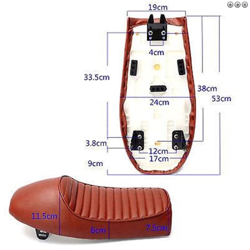 Univerzální sedák na moto R-TECH Cafe Racer