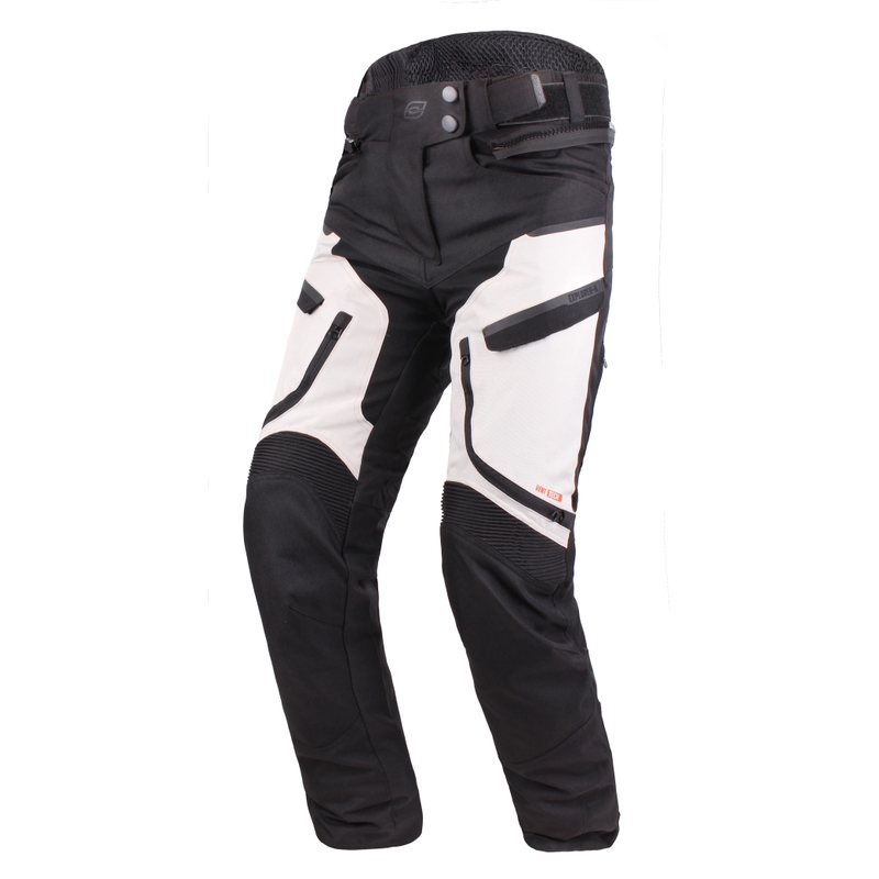 Kalhoty na motorku Ozone Explorer II šedo-černé