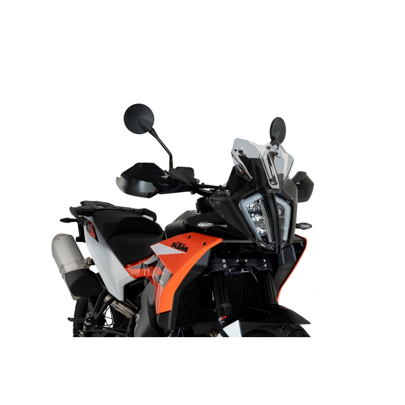 Plexi štít PUIG SPORT kouřová pro KTM Adventure 790 / R 2023-2026, KTM Adventure 890 /R/L 2023-2025