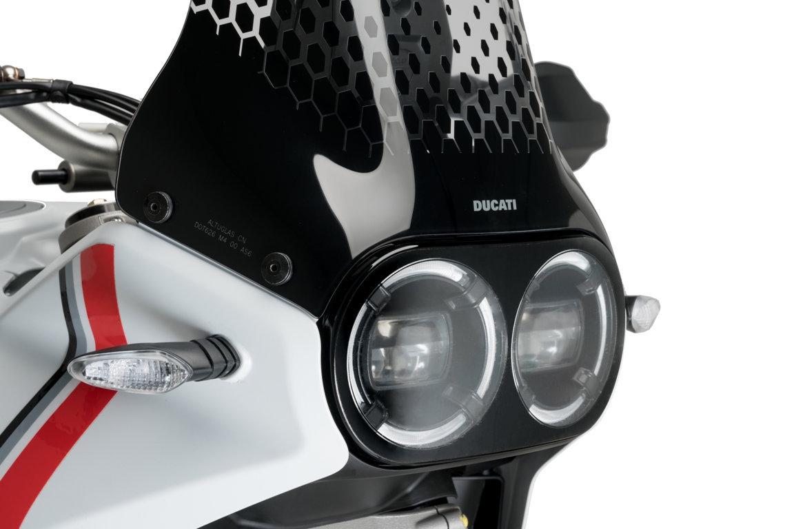 Adhere headlight protector PUIG 21439W průhledný