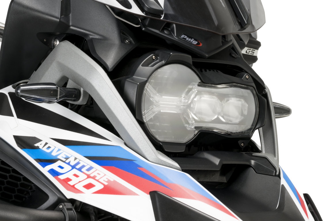 Adhere headlight protector PUIG 21445W průhledný
