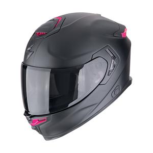 Integrální helma na motorku Scorpion EXO-GT SP Air SOLID matná černo-růžová