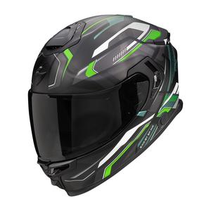 Integrální helma na motorku Scorpion EXO-GT SP Air Augusta černo-šedo-zelená