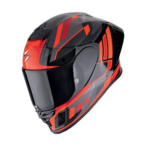 Integrální helma na motorku Scorpion EXO-R1 EVO II AIR VITAL černo-stříbrno-červená