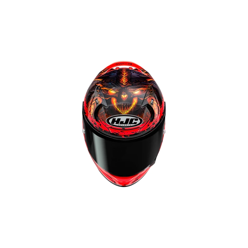 Integrální helma HJC RPHA 12 Diablo Blizzard červená výprodej