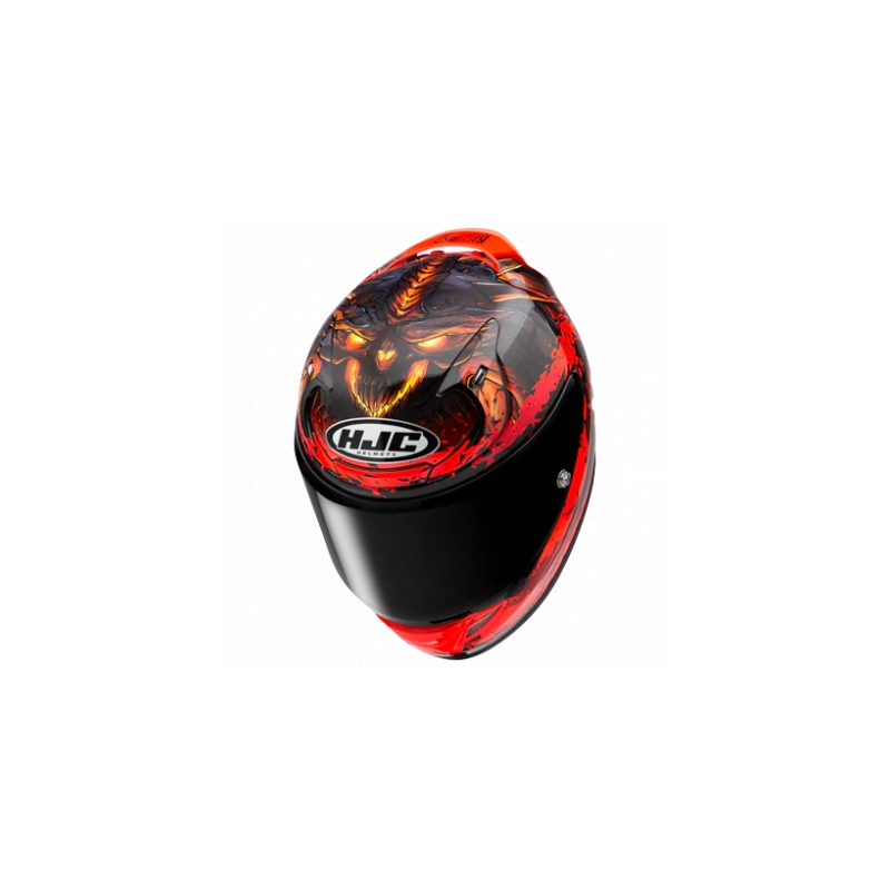 Integrální helma HJC RPHA 12 Diablo Blizzard červená výprodej