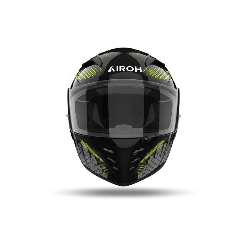 Integrální helma na motorku Airoh CONNOR Gamer černo-šedo-fluo žlutá