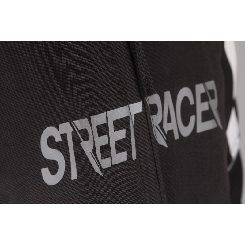 Bunda na motorku Street Racer Spark černo-bílá