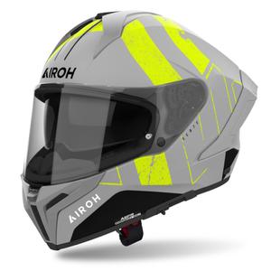 Integrální helma na motorku Airoh MATRYX Scope matná žlutá