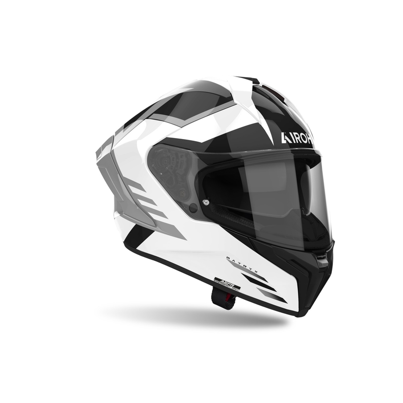 Integrální helma na motorku Airoh MATRYX Thron bílá